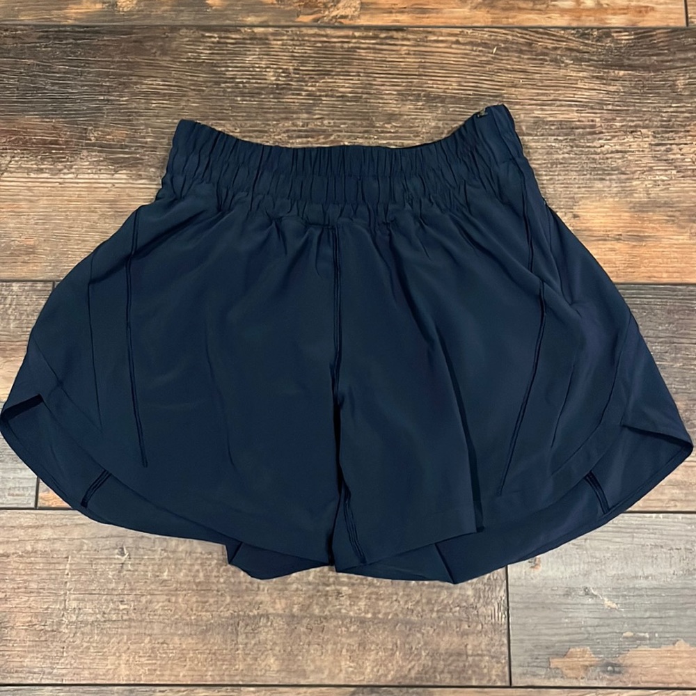 lululemon Track That High-Rise Shorts 5’ True Navy
